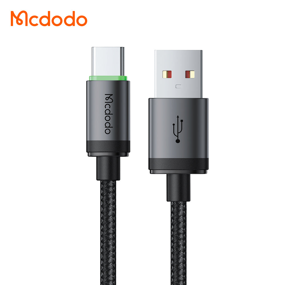 CA-3960 USB-A to USB-C Cable with Charging Light 1m