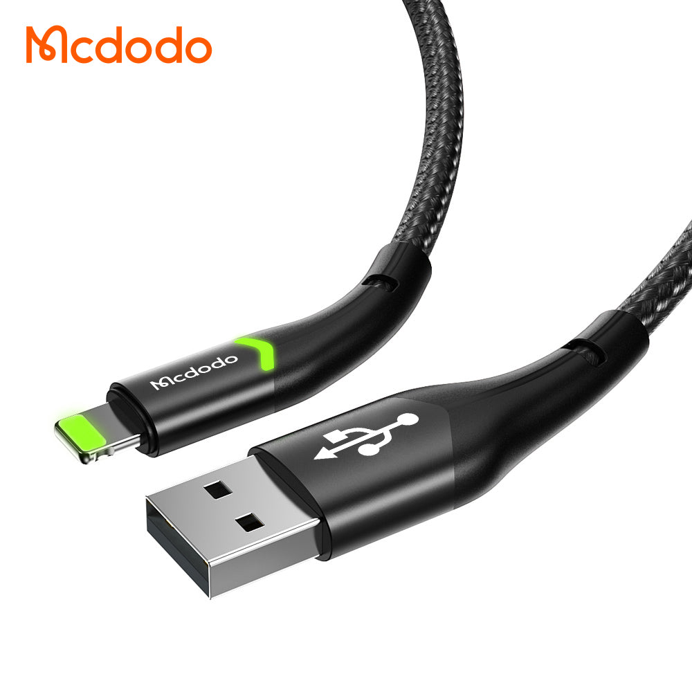 CA-7843 Lightning Data Cable with Switching LED 1.8m