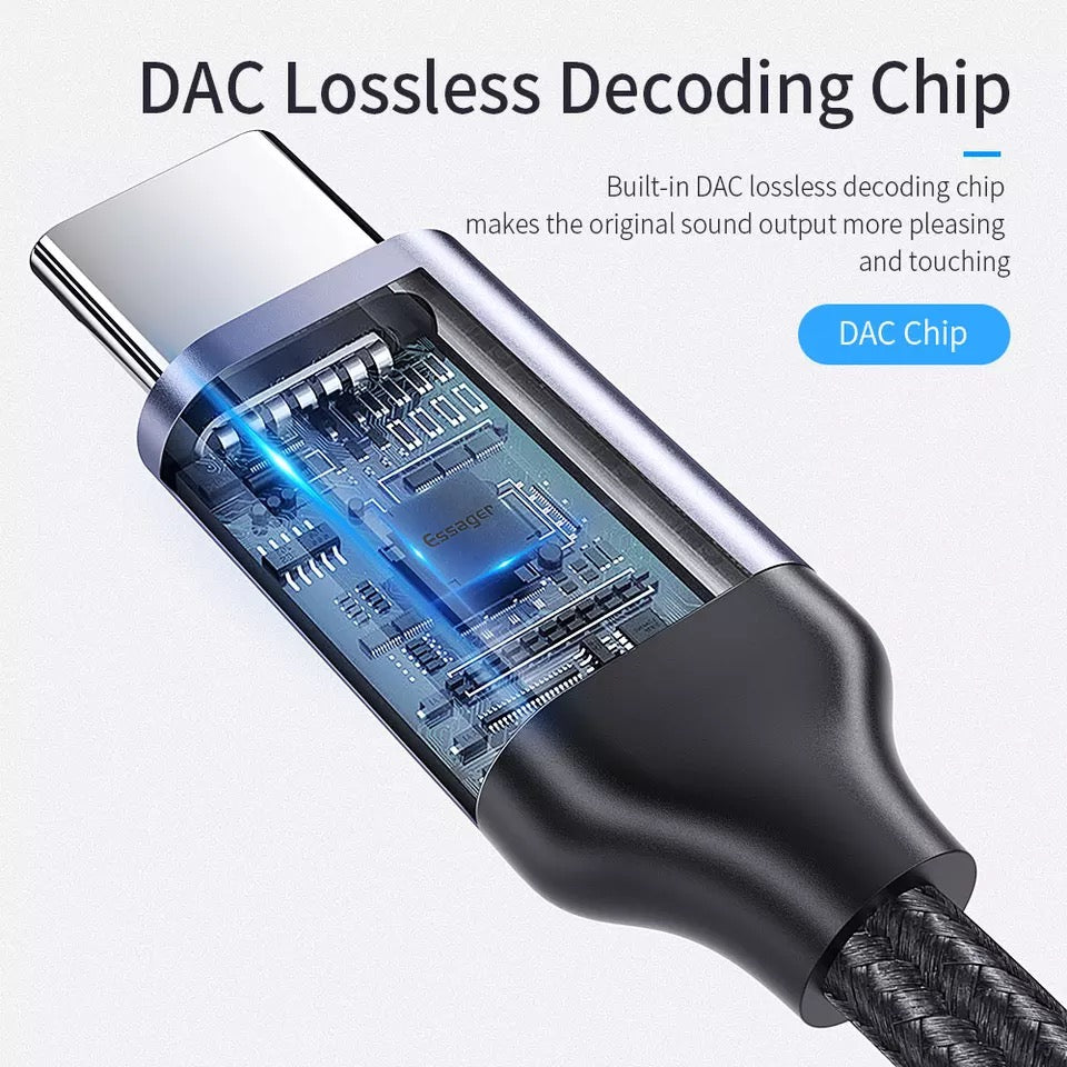 Adaptador Jack USB C | Adaptador Jack 3.5mm | 👋HiTech