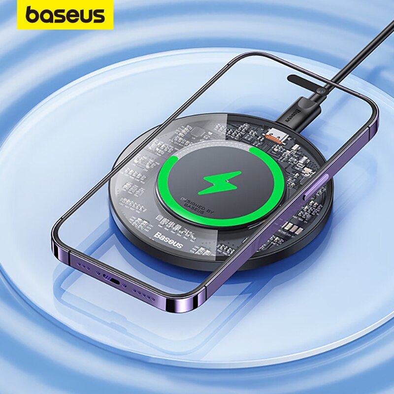 Baseus Simple Carregador Wireless | 👋HiTech