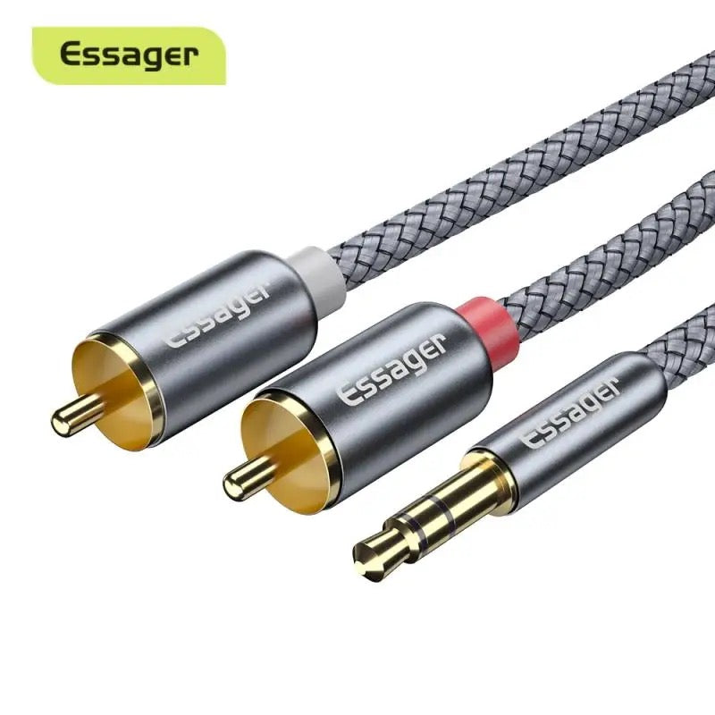 Cabo RCA - Jack 3.5mm ESSAGER