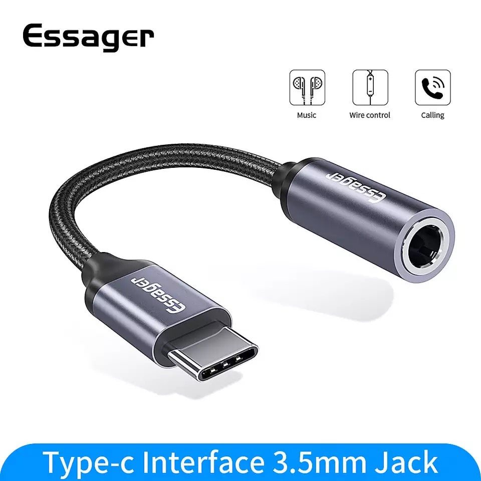 Adaptador Jack USB C | Adaptador Jack 3.5mm | 👋HiTech