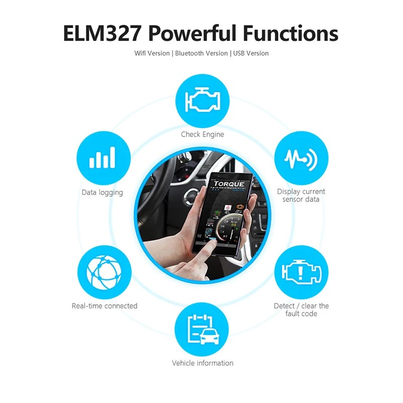 ELM327 OBD Bluetooth | ELM327 OBD Bluetooth | 👋HiTech